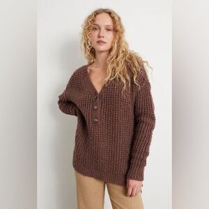 Free People Whistle Thermal Henley